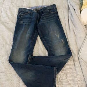 Gap patch jeans